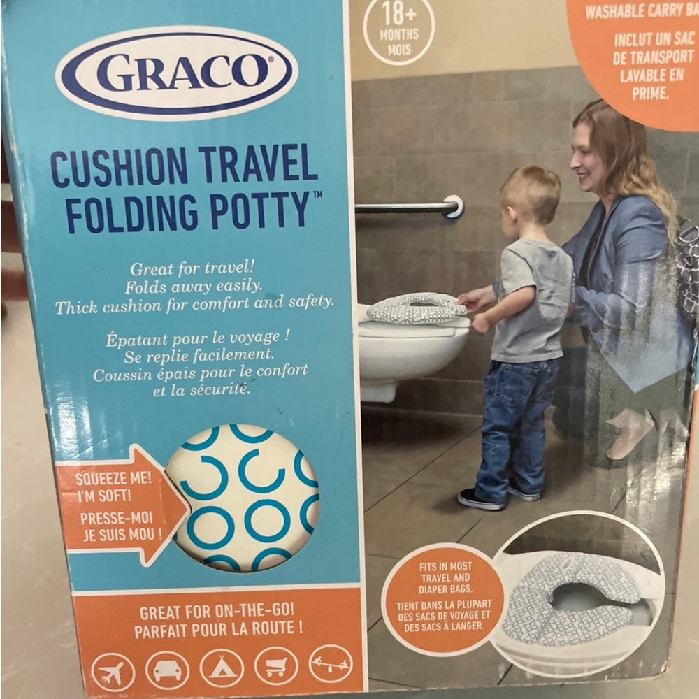Graco Cushion Travel Folding Potty
